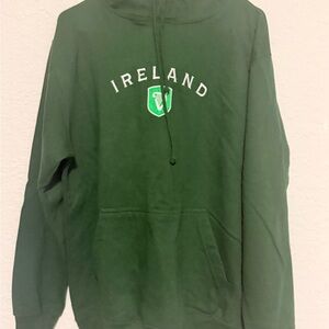 Green Ireland Men's hoodie Sweater